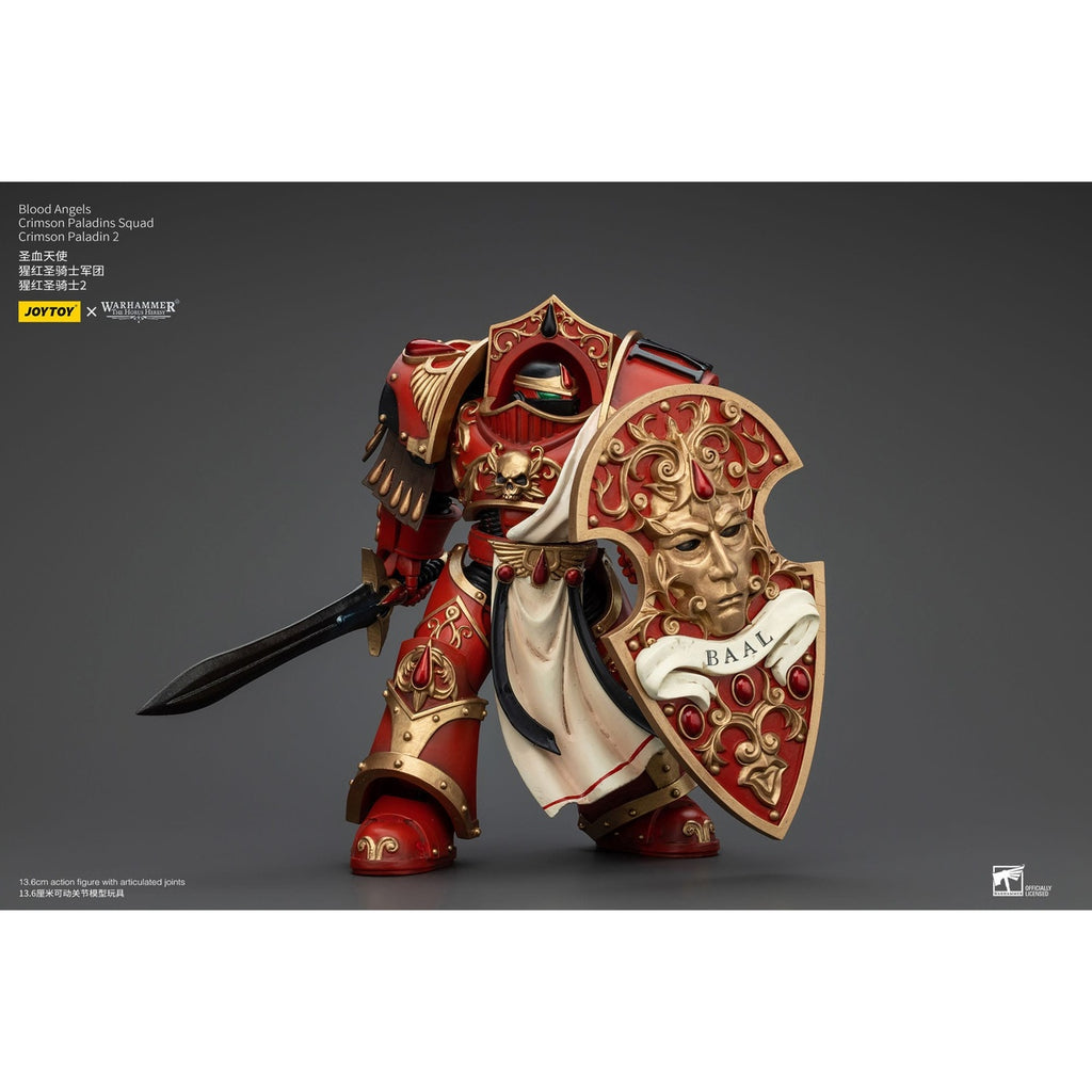 Product image Warhammer The Horus Heresy Action Figure 1/18 Blood Angels Crimson Paladins Squad Crimson Paladin 2 14 cm