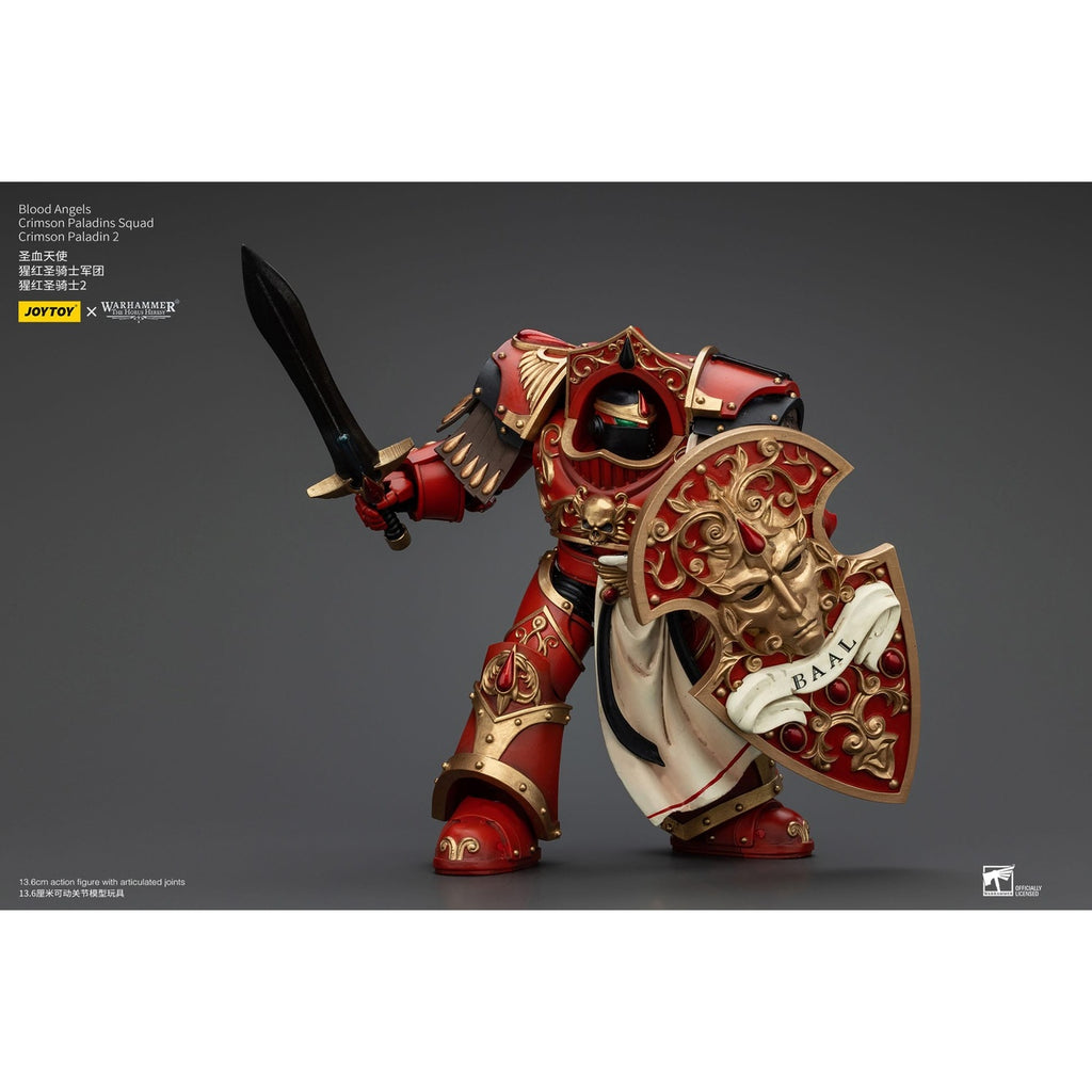 Product image Warhammer The Horus Heresy Action Figure 1/18 Blood Angels Crimson Paladins Squad Crimson Paladin 2 14 cm