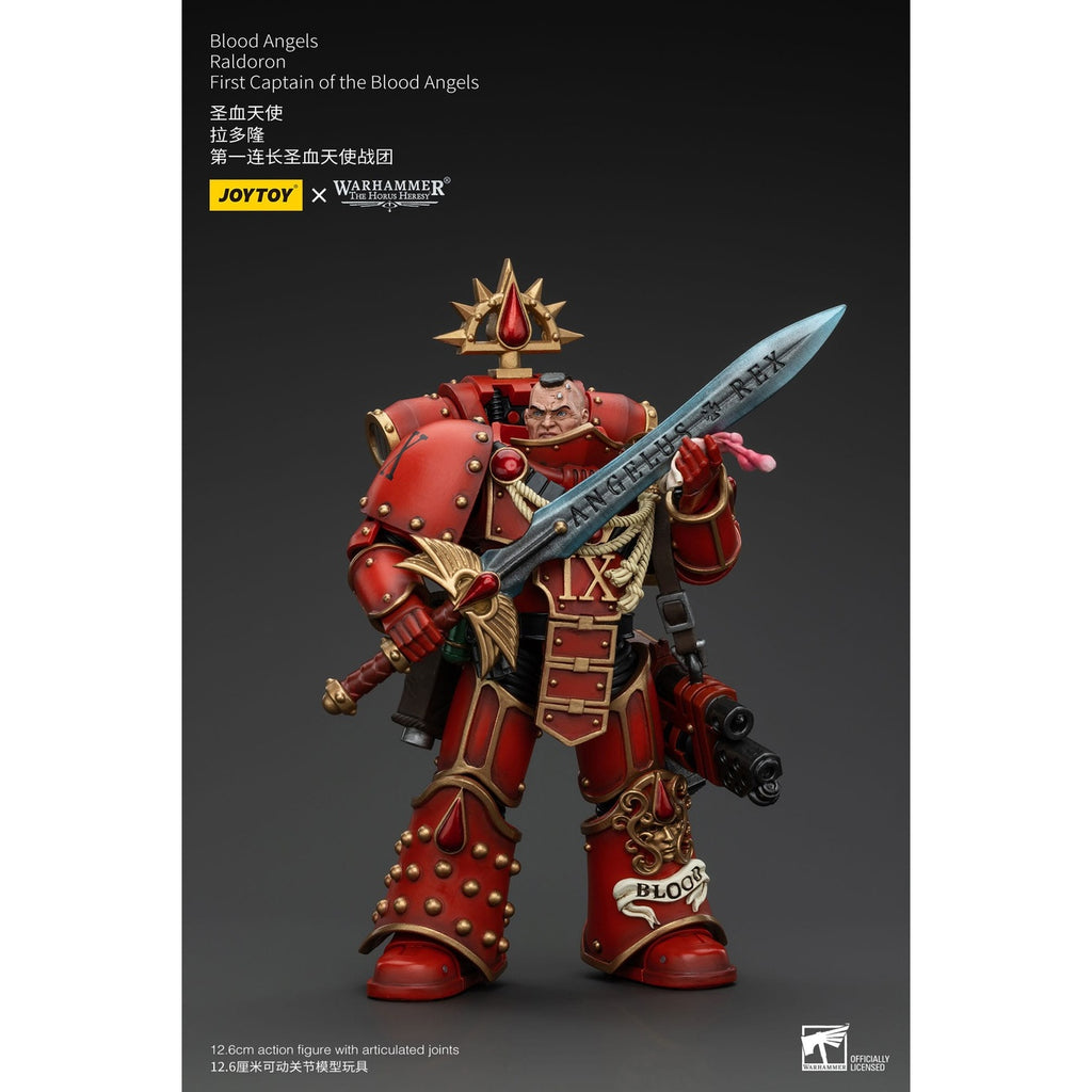 Product image Warhammer The Horus Heresy Action Figure 1/18 Blood Angels Raldoron First Captain of the Blood Angels 13 cm