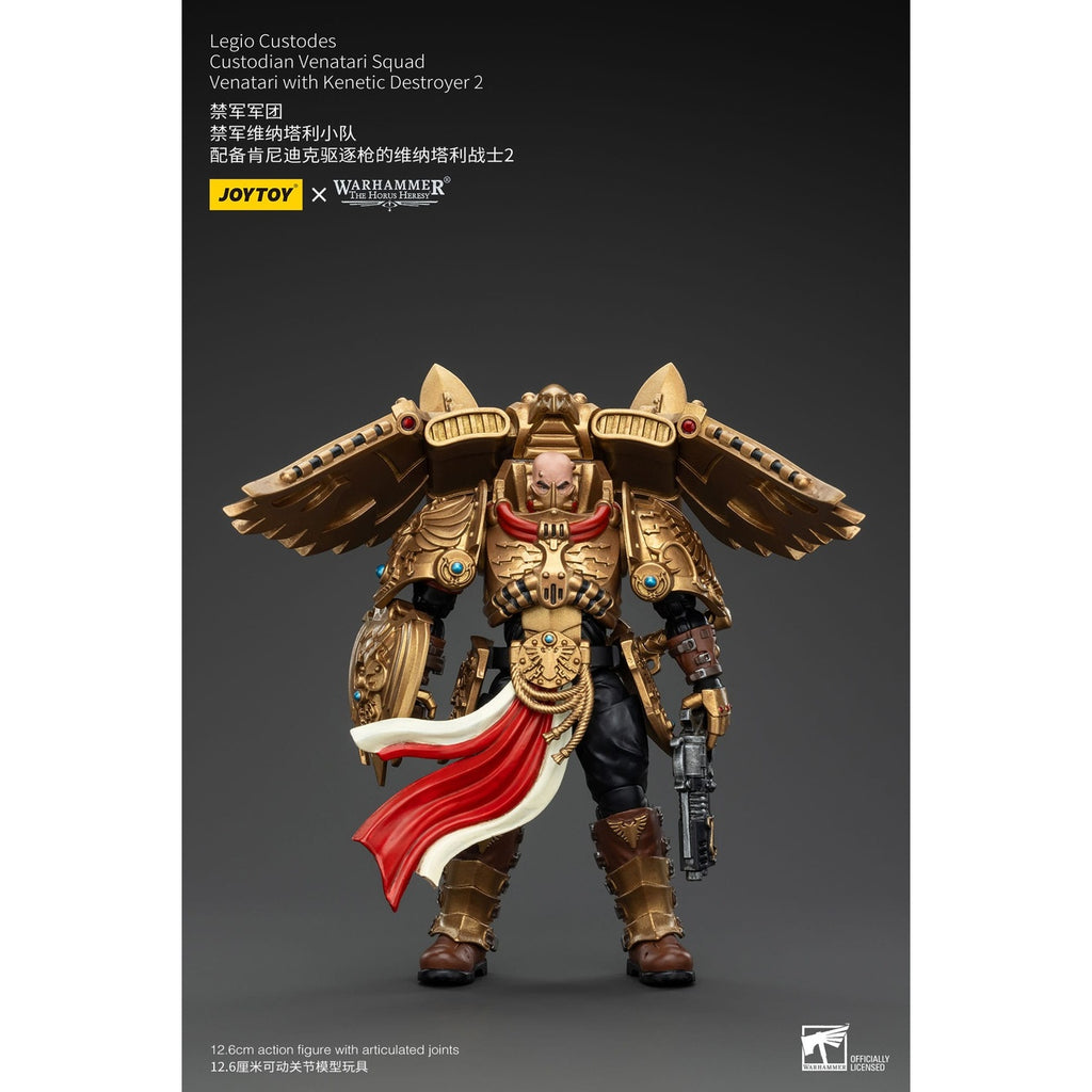 Product image Warhammer The Horus Heresy Action Figure 1/18 Legio Custodes Custodian Venatari Squad Venatari with Kinetic Destroyer 2 13
