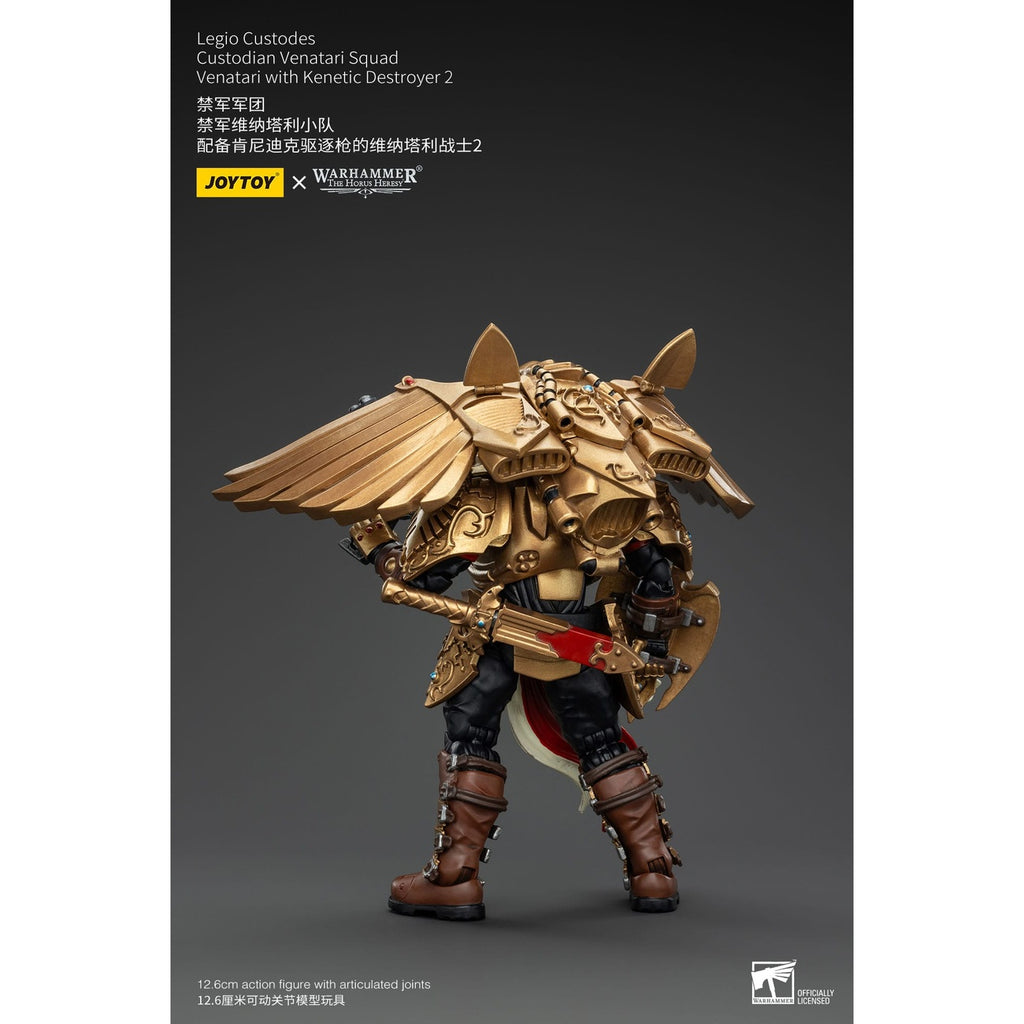 Product image Warhammer The Horus Heresy Action Figure 1/18 Legio Custodes Custodian Venatari Squad Venatari with Kinetic Destroyer 2 13