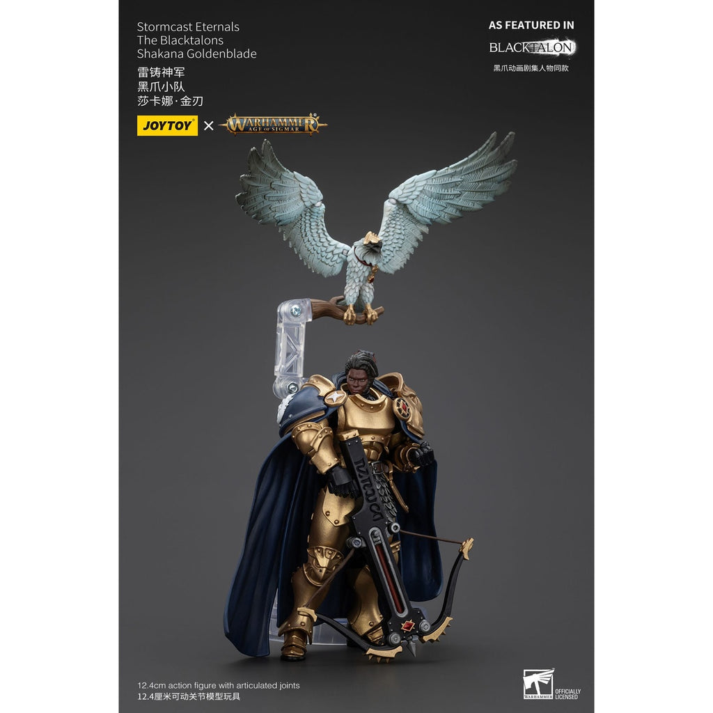 Product image Warhammer Age of Sigmar Action Figure Stormcast Eternals The Blacktalons Shakana Goldenblade 20 cm