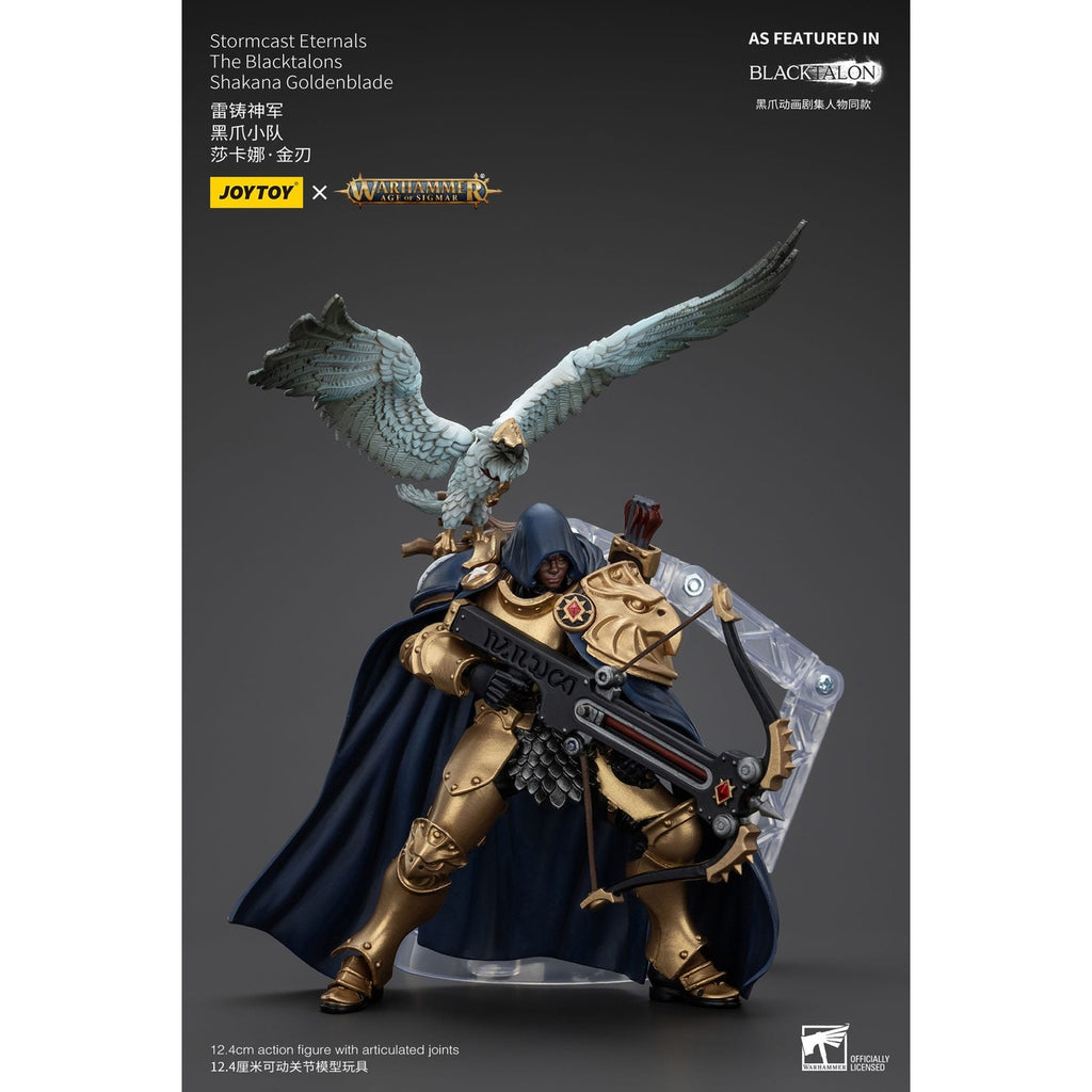 Product image Warhammer Age of Sigmar Action Figure Stormcast Eternals The Blacktalons Shakana Goldenblade 20 cm