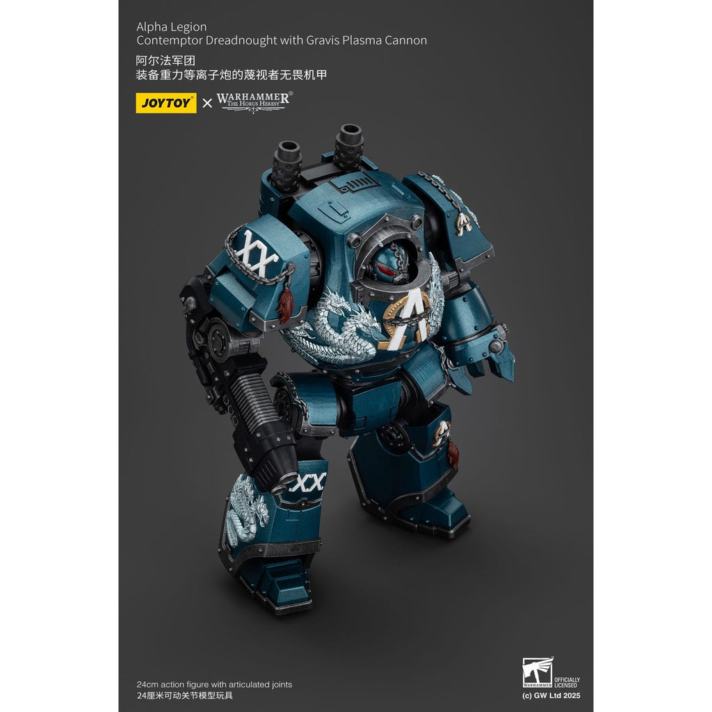 Product image Warhammer The Horus Heresy Action Figure Alpha Legion Contemptor Dreadnought with Gravis Plasma Cannon 25 cm