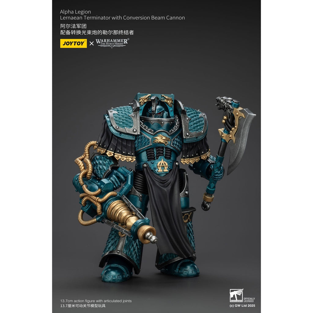 Product image Warhammer The Horus Heresy Action Figure Alpha Legion Lernaean Terminator with Conversion Beam Cannon 20 cm