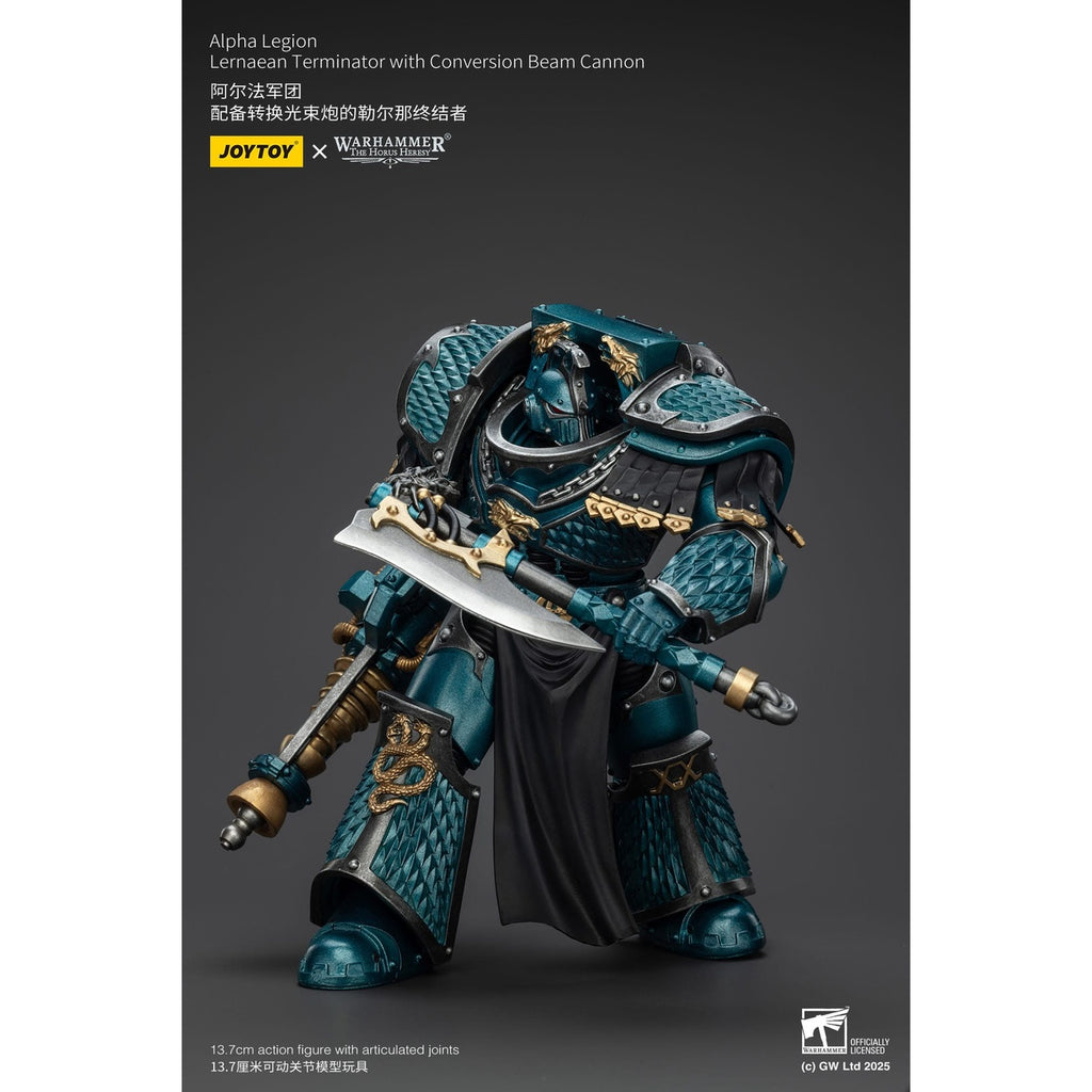 Product image Warhammer The Horus Heresy Action Figure Alpha Legion Lernaean Terminator with Conversion Beam Cannon 20 cm