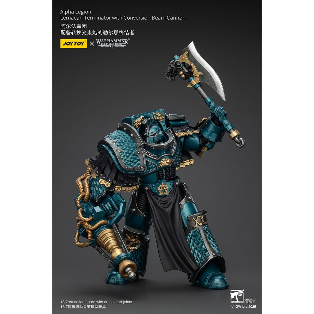 Product image Warhammer The Horus Heresy Action Figure Alpha Legion Lernaean Terminator with Conversion Beam Cannon 20 cm
