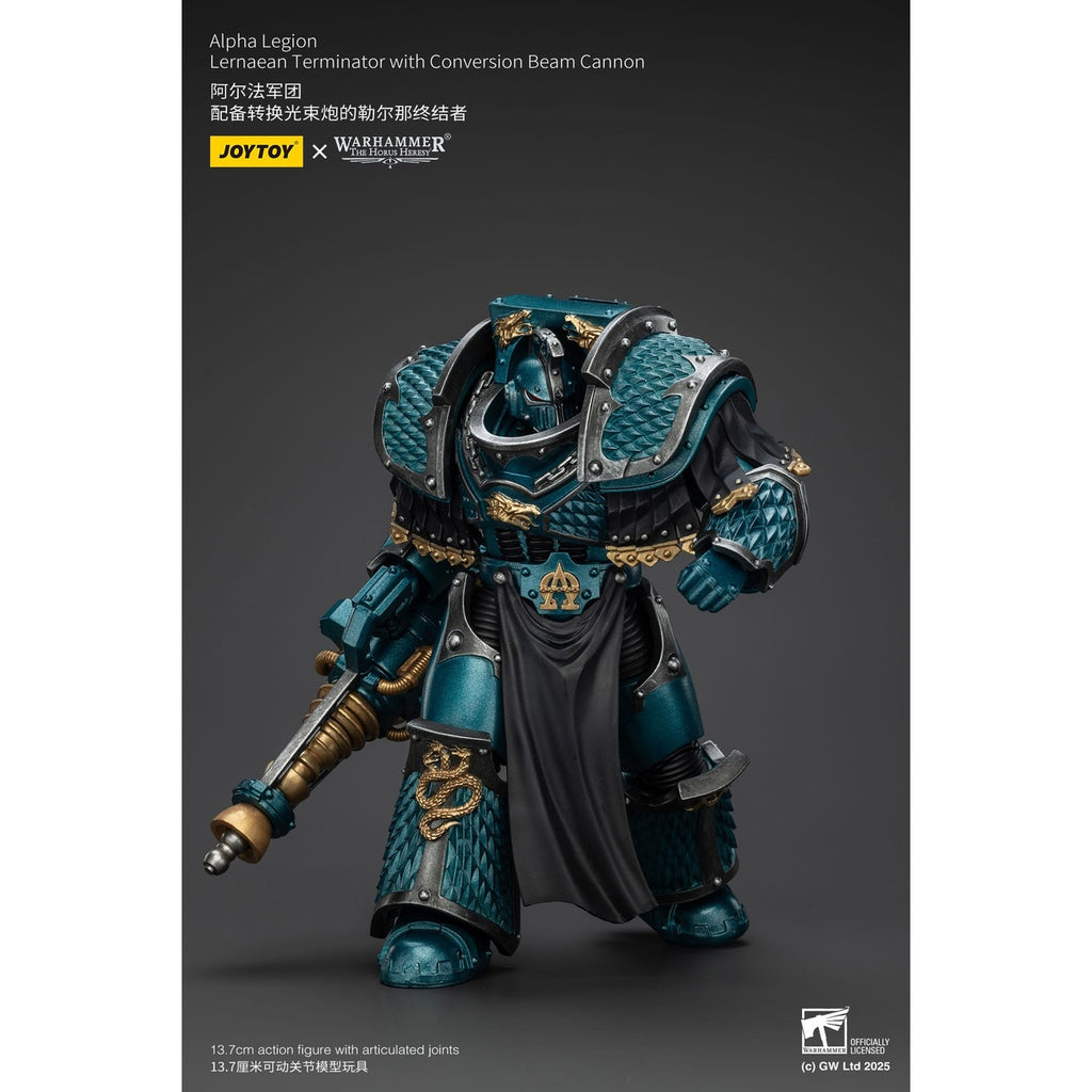 Product image Warhammer The Horus Heresy Action Figure Alpha Legion Lernaean Terminator with Conversion Beam Cannon 20 cm