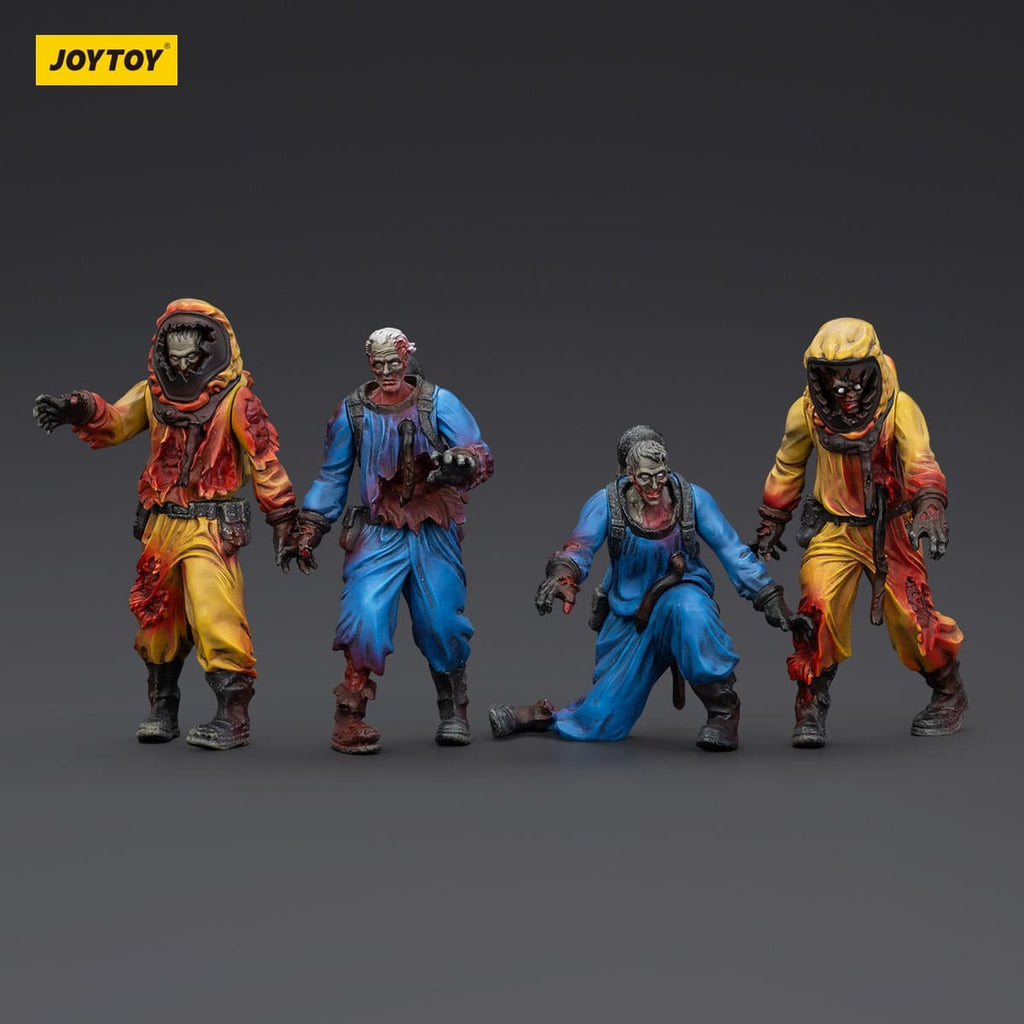 Product image Zombie Dark Source Action Figures 4-Pack Biochemical Lab Team 8 cm