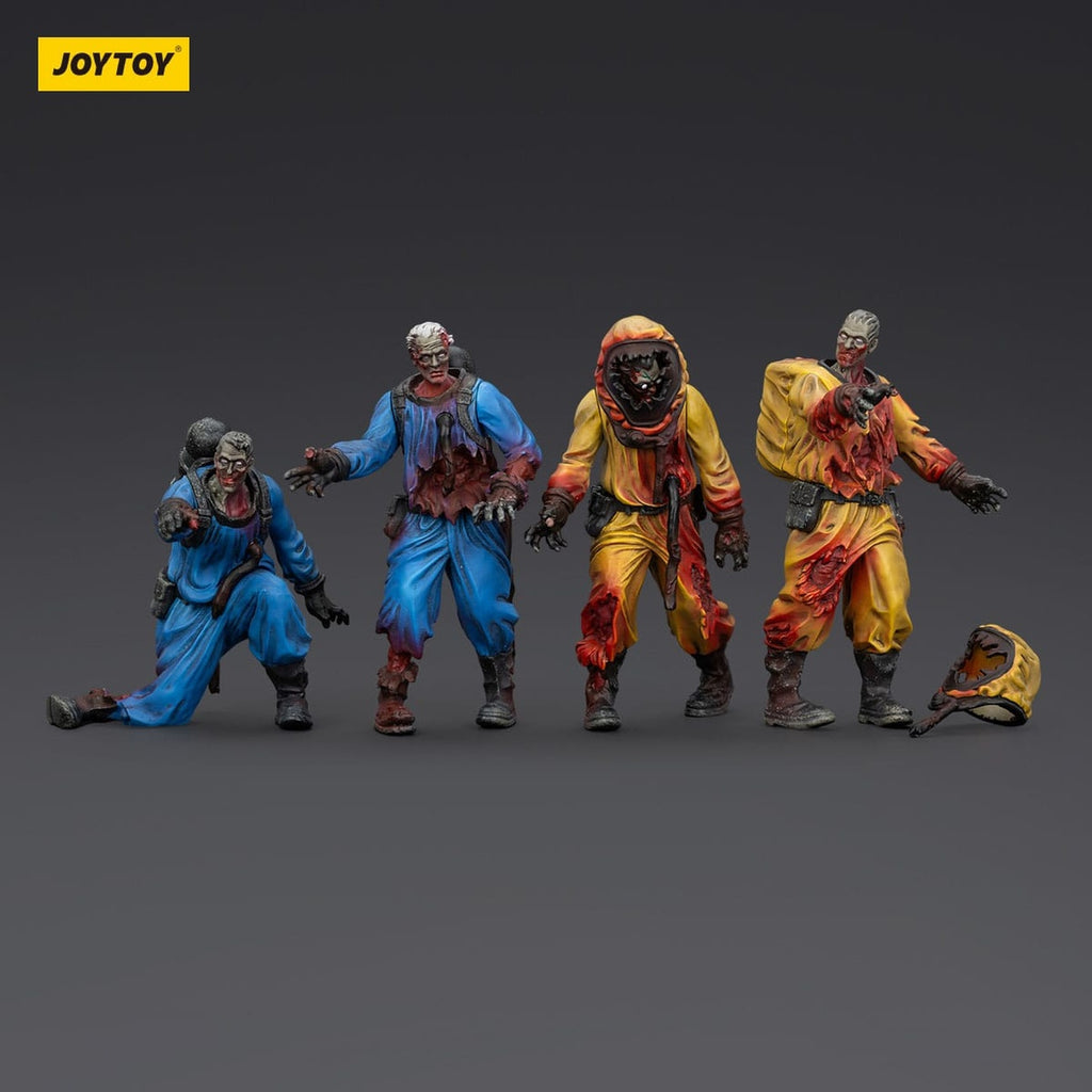 Product image Zombie Dark Source Action Figures 4-Pack Biochemical Lab Team 8 cm