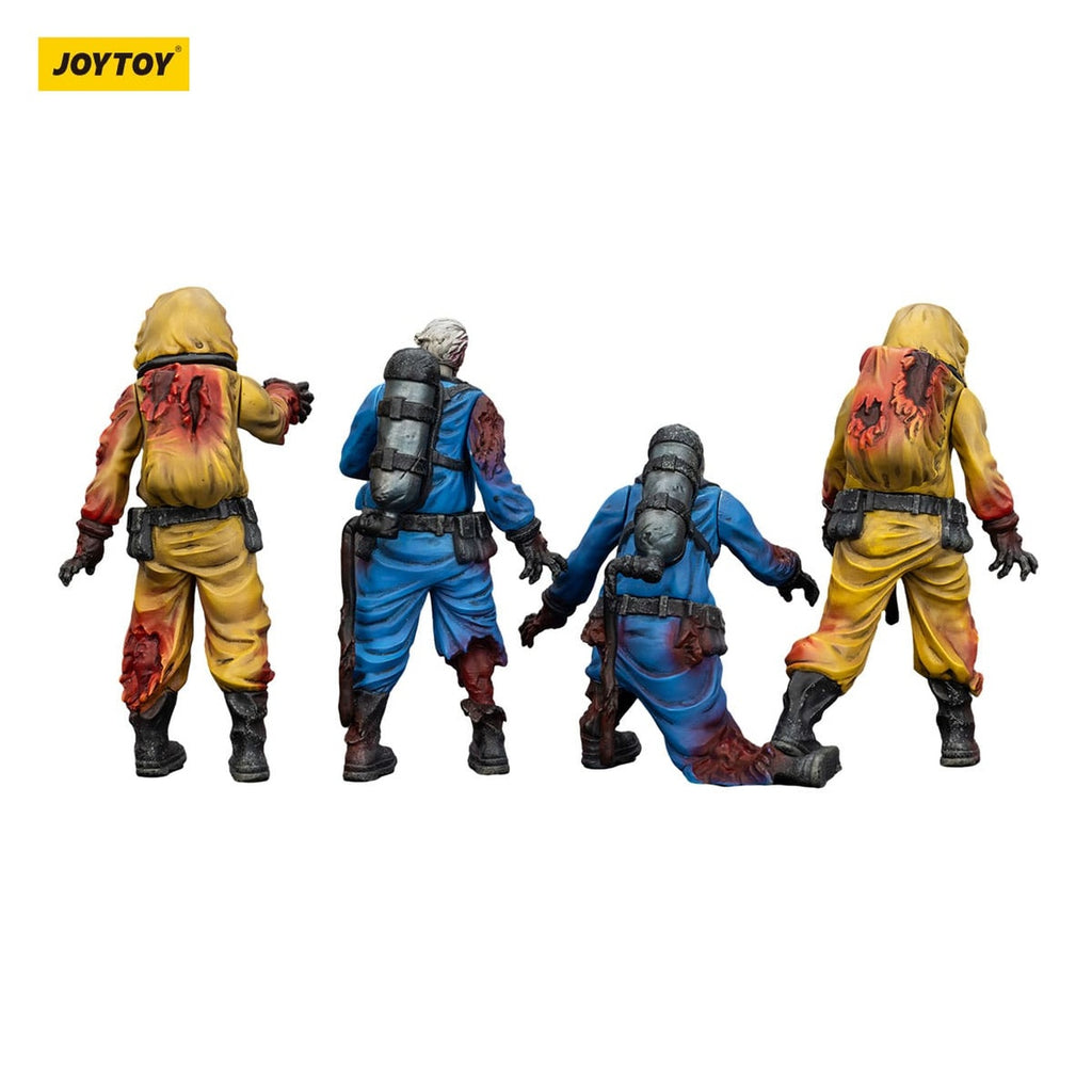 Product image Zombie Dark Source Action Figures 4-Pack Biochemical Lab Team 8 cm