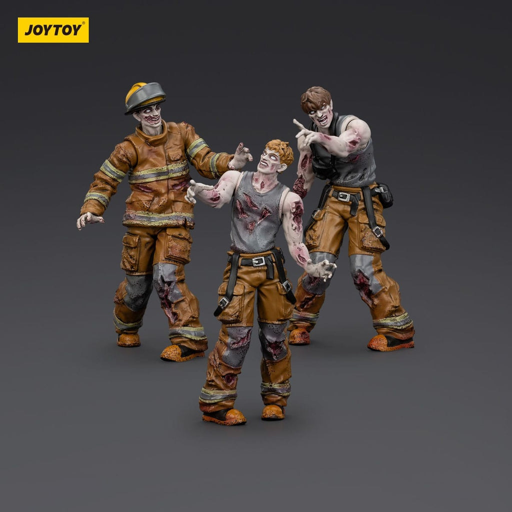 Product image Zombie Dark Source Action Figures 3-Pack Firefighters 8 cm