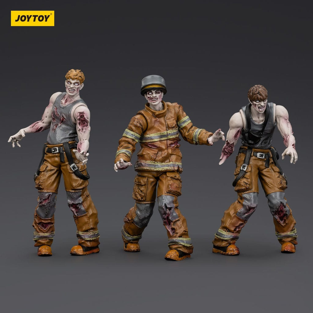 Product image Zombie Dark Source Action Figures 3-Pack Firefighters 8 cm