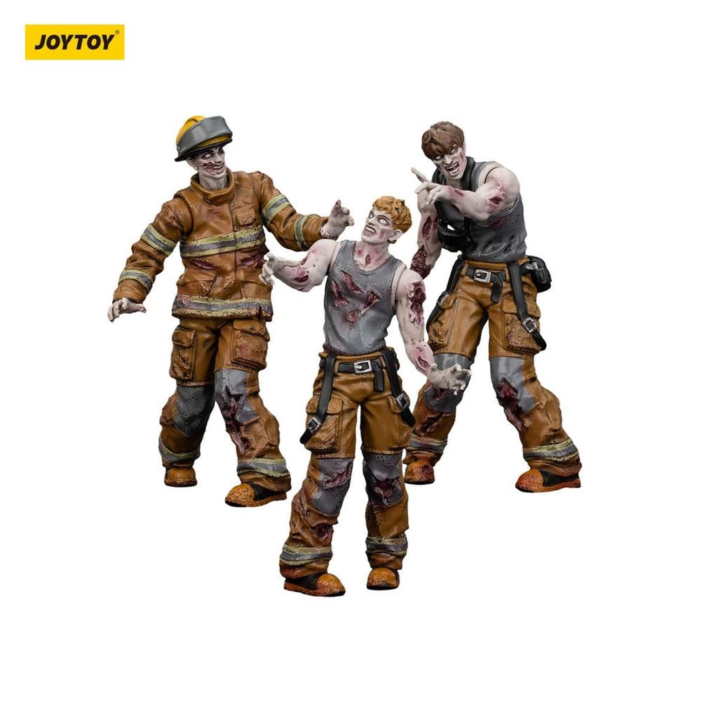 Product image Zombie Dark Source Action Figures 3-Pack Firefighters 8 cm