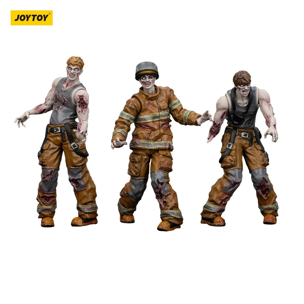 Product image Zombie Dark Source Action Figures 3-Pack Firefighters 8 cm