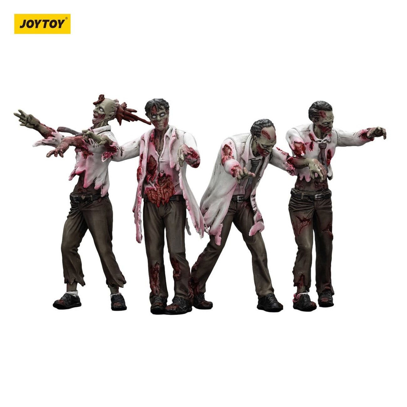 Product image Zombie Dark Source Action Figures 4-Pack Scientists (Male) 8 cm