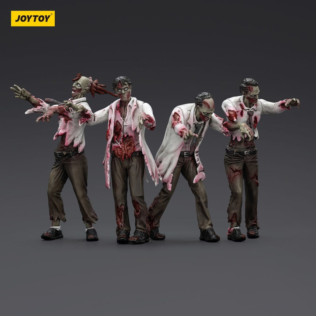 Product image Zombie Dark Source Action Figures 4-Pack Scientists (Male) 8 cm