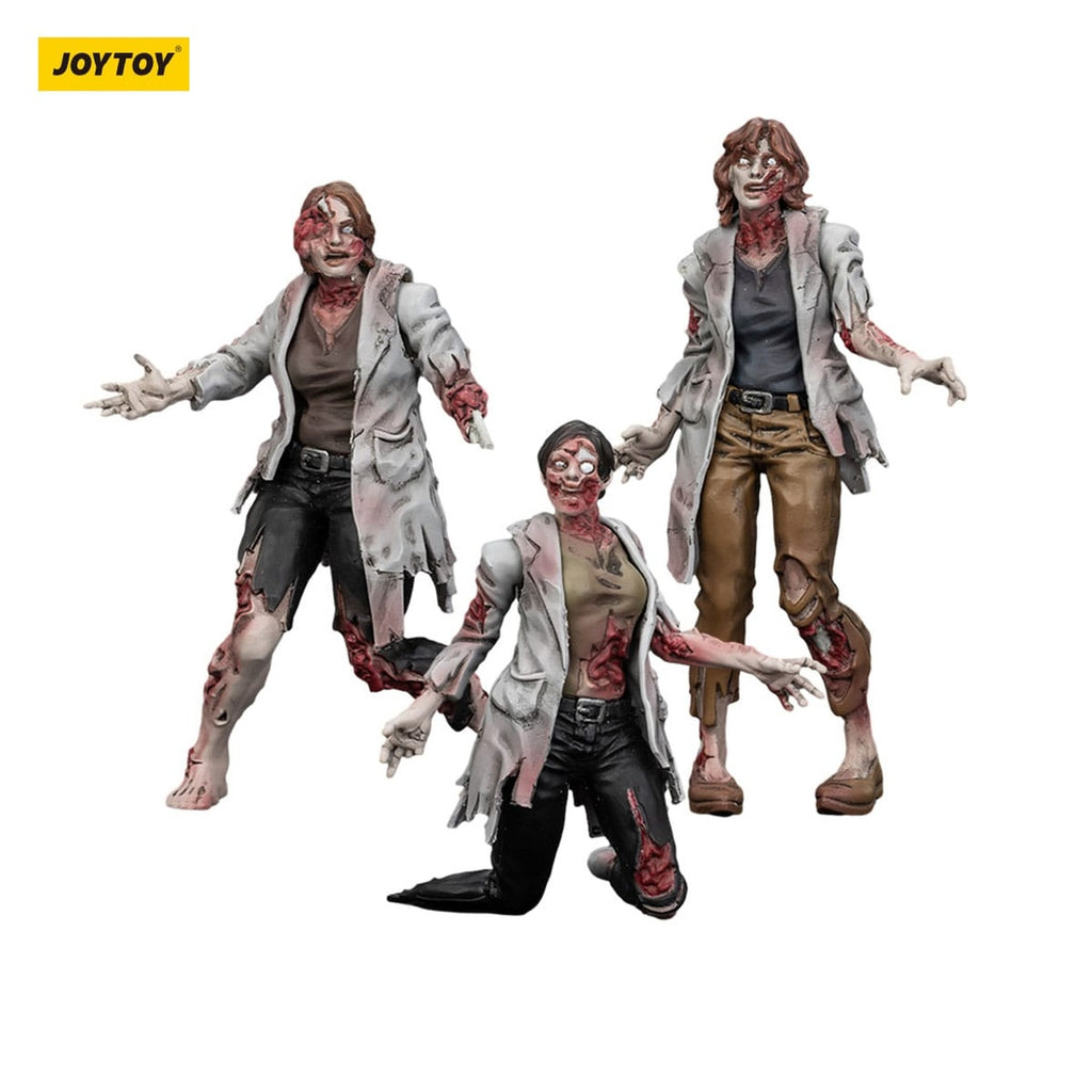 Product image Zombie Dark Source Action Figures 3-Pack Scientists (Female) 8 cm