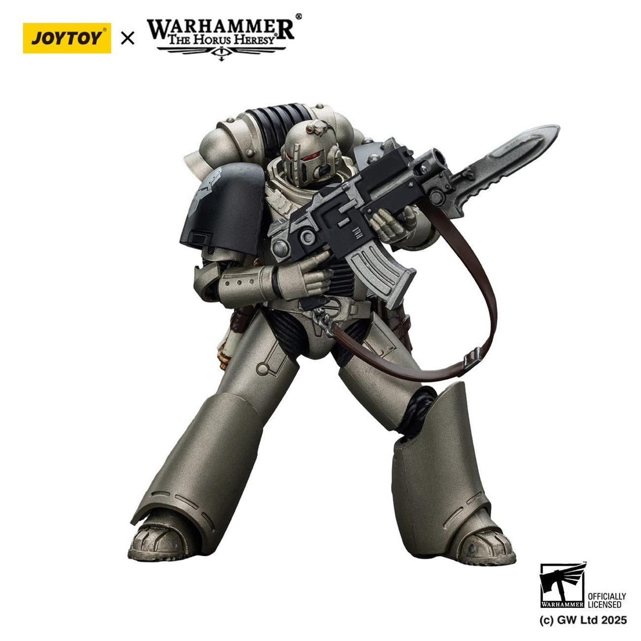 Product image Warhammer The Horus Heresy Action Figure 1/18 Iron Warriors MKVI Tactical Sergeant with Power Sword and Plasma Pistol 12 cm