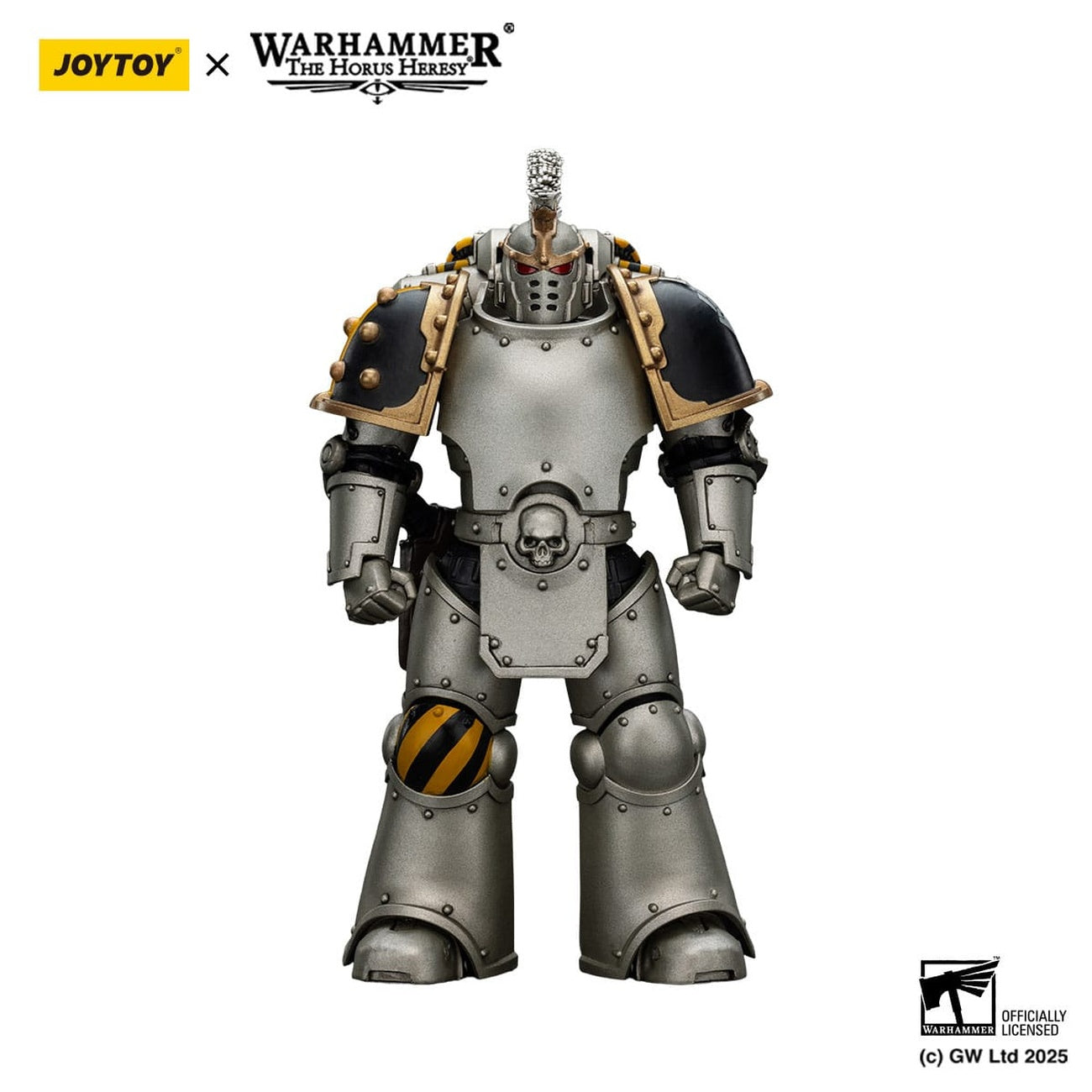 Product image Warhammer The Horus Heresy Action Figure 1/18 Iron Warriors Command Squad Chosen with Legion Standard 12 cm