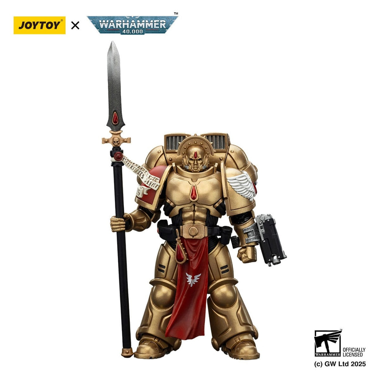 Product image Warhammer 40,000: Combat Patrol Blood Angels Action Figure Sanguinary Guard 2 with Angelus Boltgun and Encarmine Spear 20 cm
