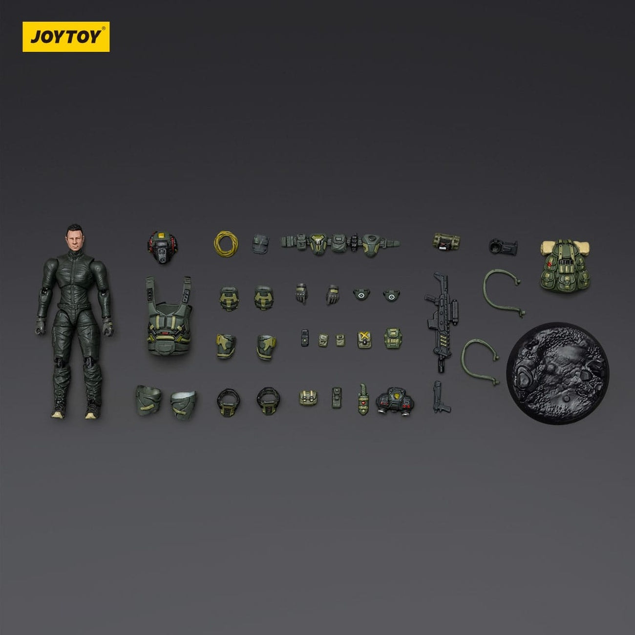 Product image Steel Ride Corps Dark Source Action Figure Assaulter Rhett 7 cm