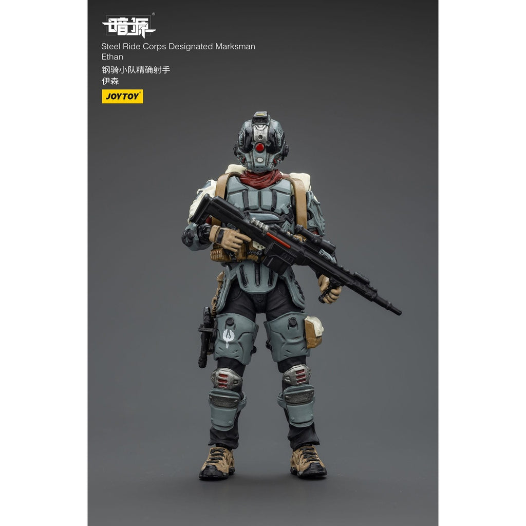 Product image Steel Ride Corps Dark Source Action Figure Designated Marksman Ethan 7 cm
