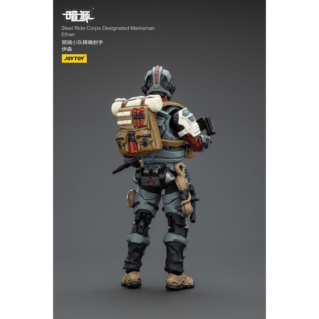 Product image Steel Ride Corps Dark Source Action Figure Designated Marksman Ethan 7 cm