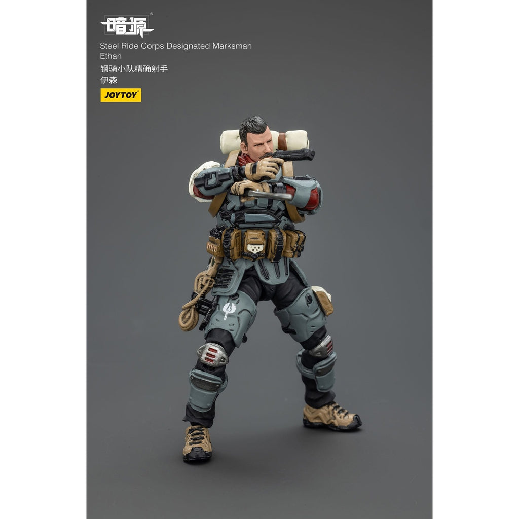 Product image Steel Ride Corps Dark Source Action Figure Designated Marksman Ethan 7 cm
