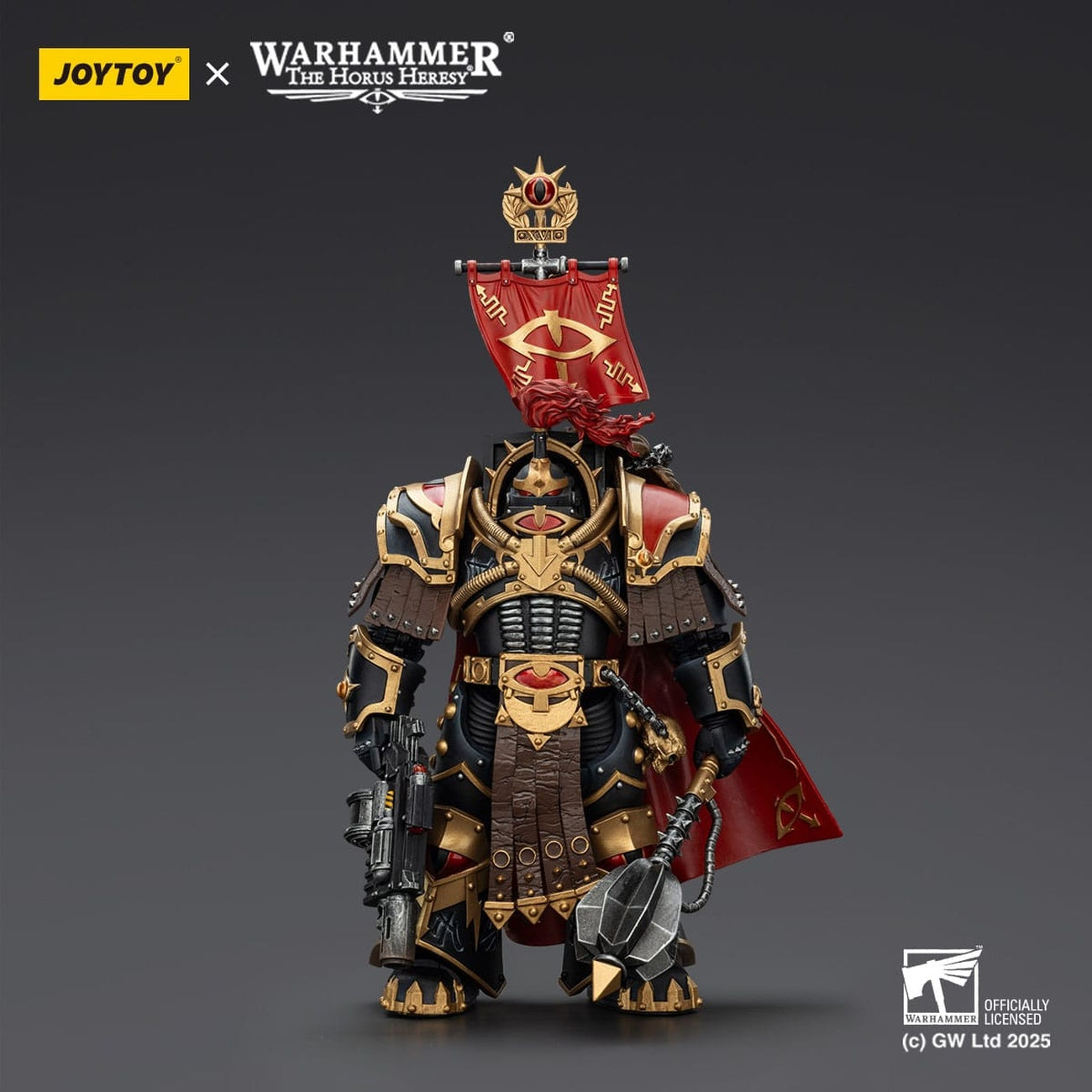 Product image Warhammer 40,000: Sons of Horus Action Figure Legion Cataphractii Praetor with Combi-Melta and Power Maul 14 cm