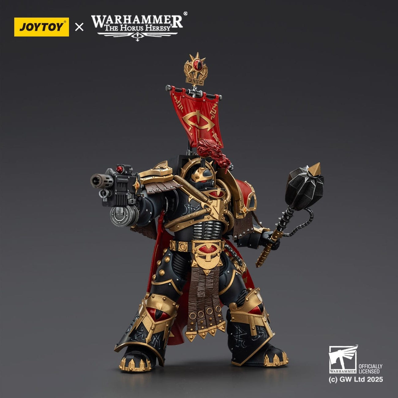Product image Warhammer 40,000: Sons of Horus Action Figure Legion Cataphractii Praetor with Combi-Melta and Power Maul 14 cm