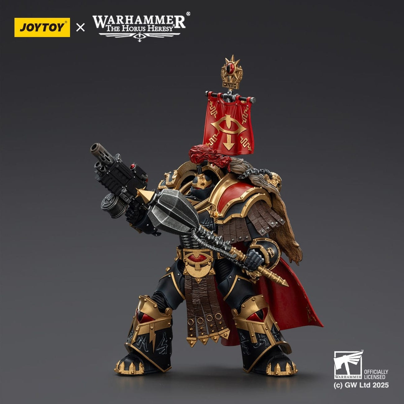 Product image Warhammer 40,000: Sons of Horus Action Figure Legion Cataphractii Praetor with Combi-Melta and Power Maul 14 cm