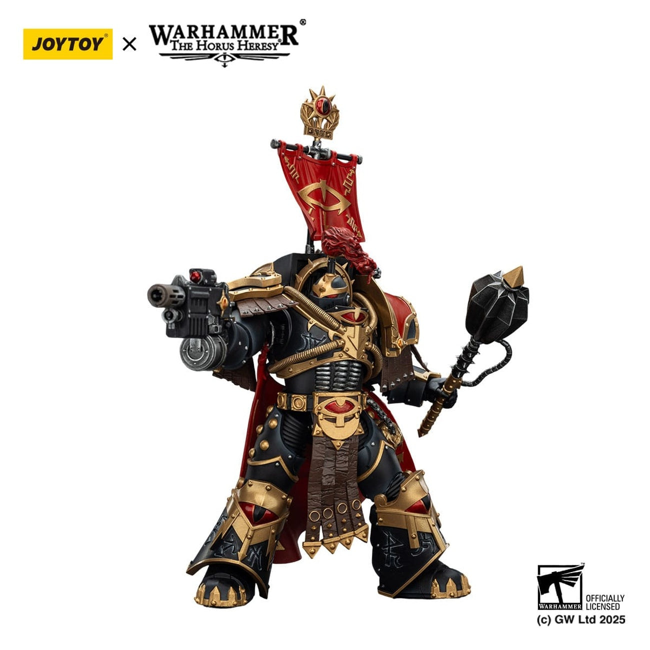 Product image Warhammer 40,000: Sons of Horus Action Figure Legion Cataphractii Praetor with Combi-Melta and Power Maul 14 cm
