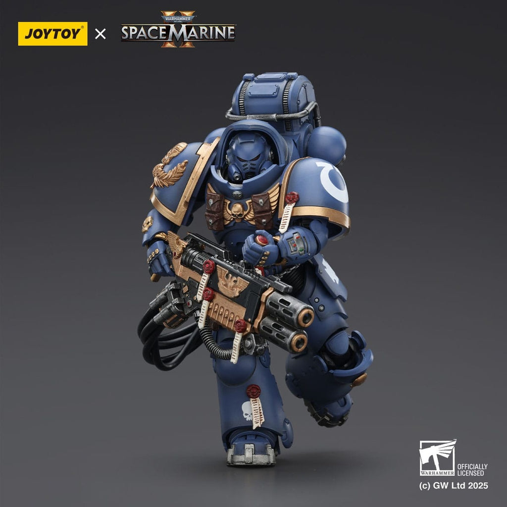 Product image Warhammer 40,000: Space Marine 2 Action Figure Ultramarines Heavy Artificer Armor with Relic Multi-Melta 13 cm