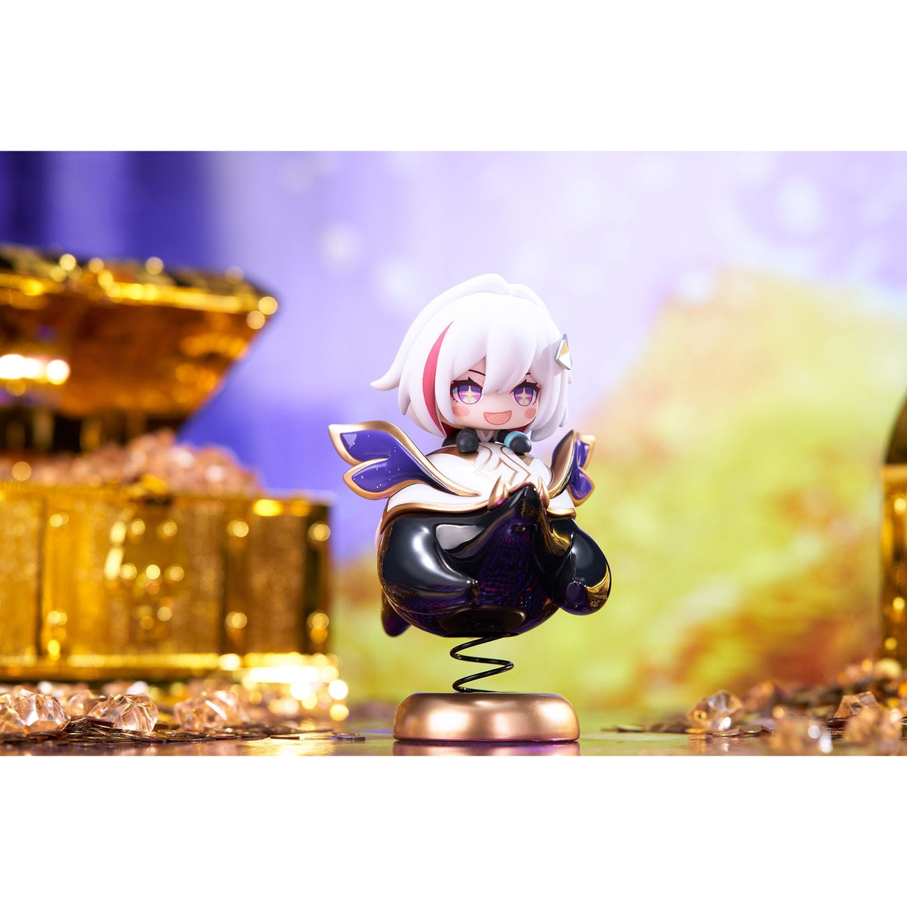 Product image Honkai: Star Rail PVC Statue Topaz & Numby Chibi Chara Yurayura Stand 10 cm