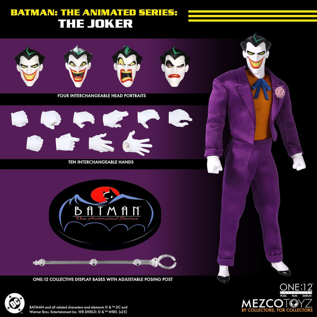 Product image Batman: The Animated Series Action Figure 1/12 The Joker 17 cm
