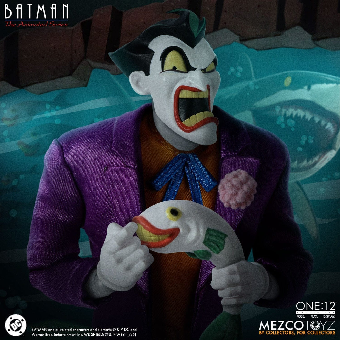 Product image Batman: The Animated Series Action Figure 1/12 The Joker 17 cm