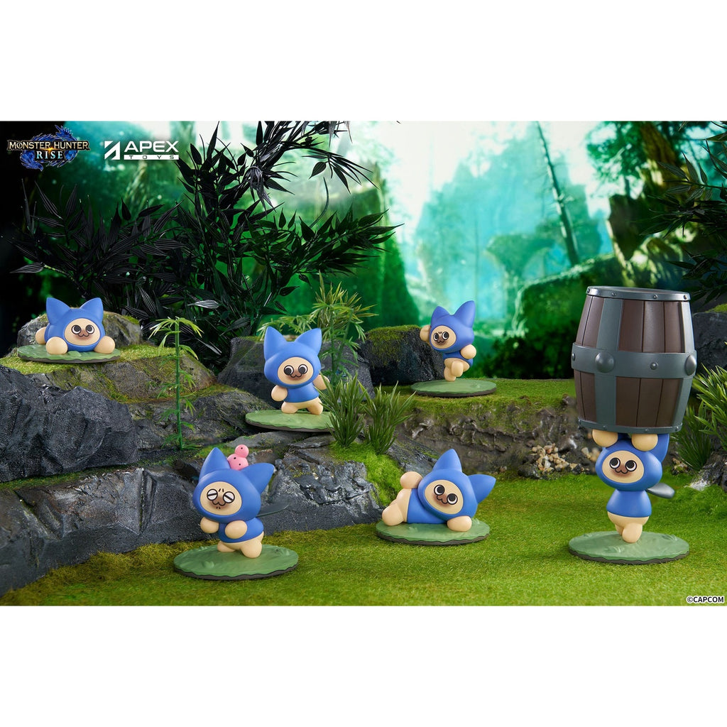 Product image Monster Hunter Rise Collectible Figures 6-Pack Felyne Cat