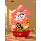 Product image I Am Not Fat Tiger Statue Alexander the Tiger Rich Flower 20 cm