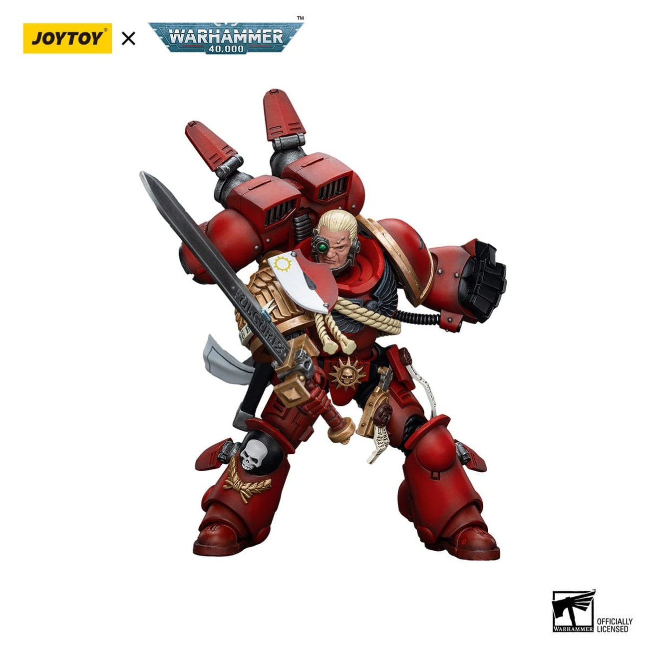 Product image Warhammer The Horus Heresy Action Figure 1/18 Blood Angels Captain With Jump Pack 12 cm