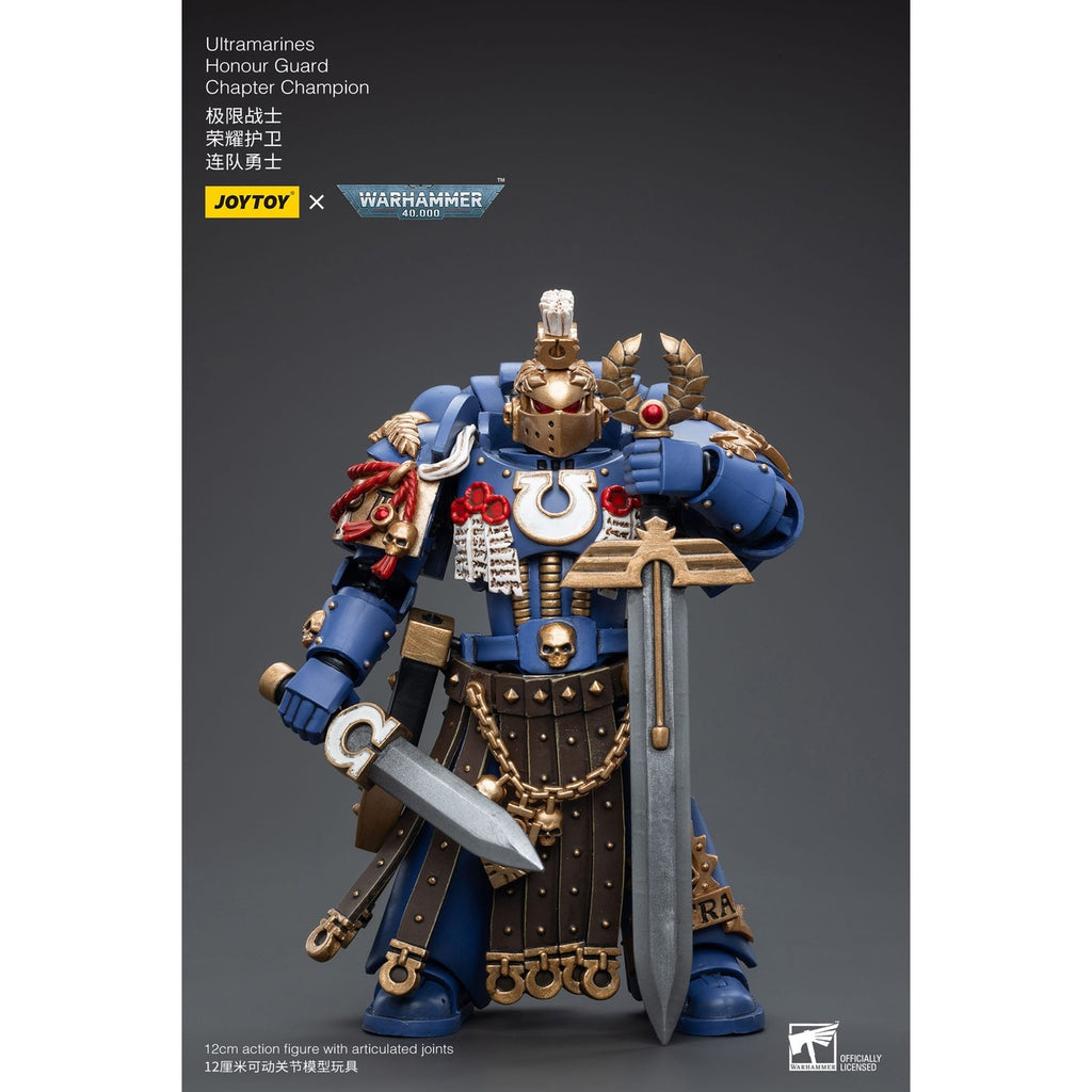 Product image Warhammer 40k action figure 1/18 Ultramarines Honour Guard Chapter Champion 12 cm