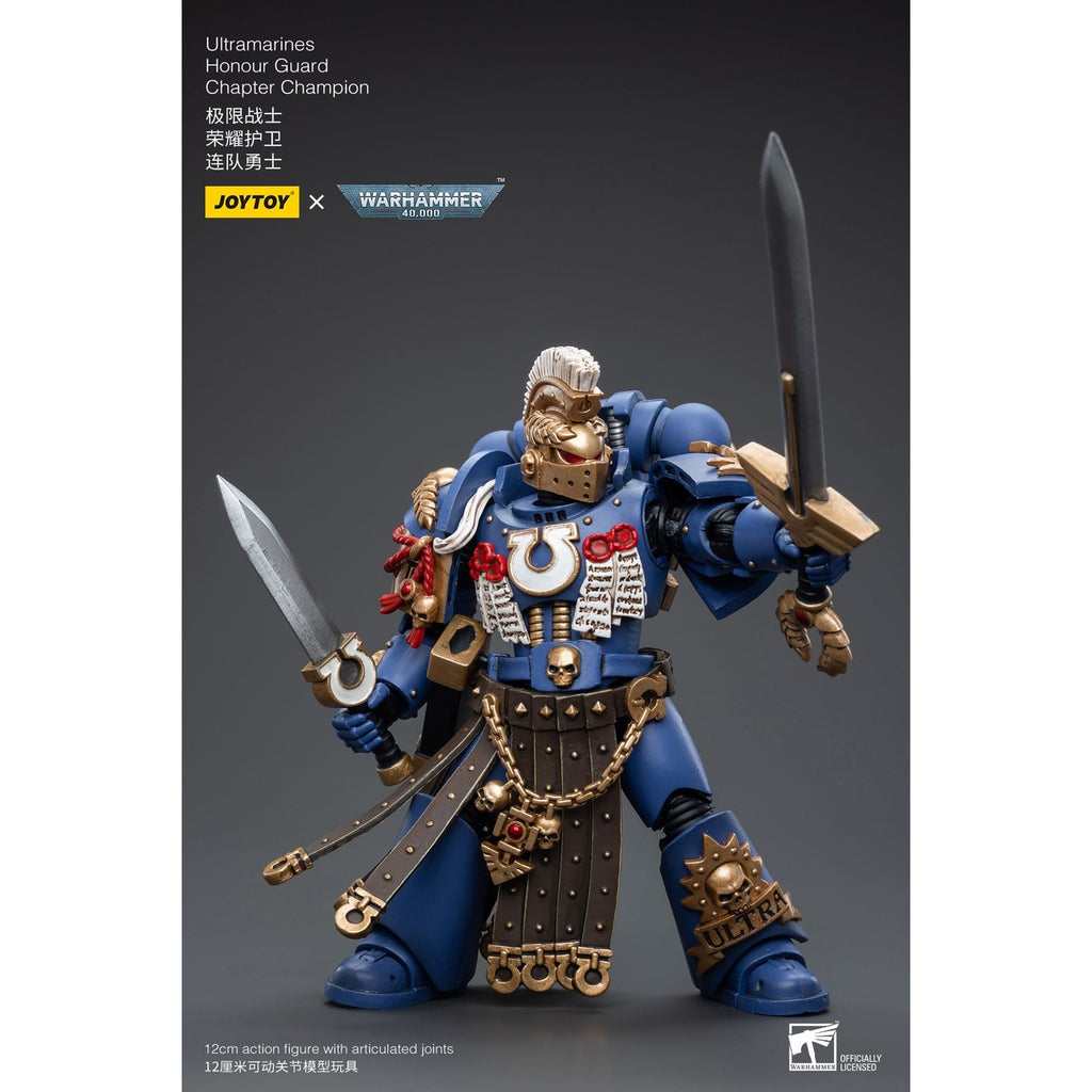 Product image Warhammer 40k action figure 1/18 Ultramarines Honour Guard Chapter Champion 12 cm