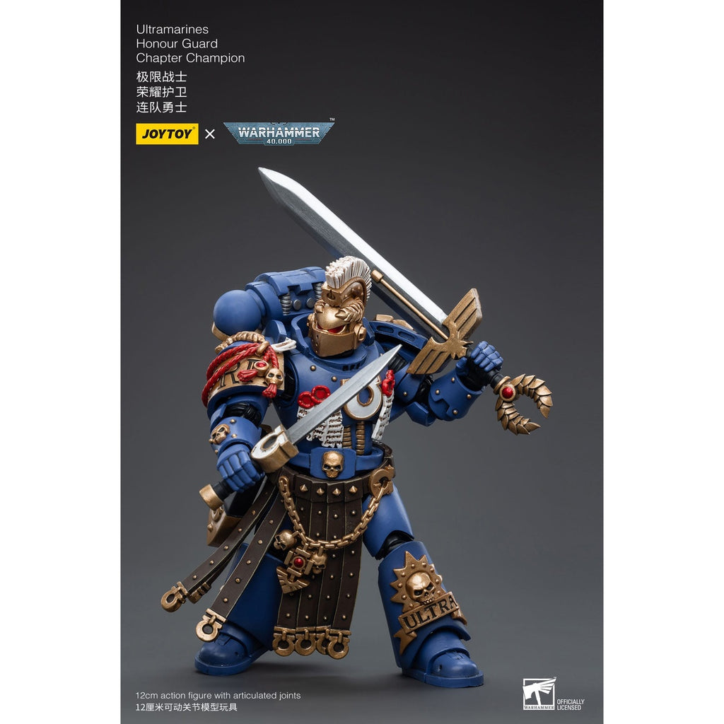 Product image Warhammer 40k action figure 1/18 Ultramarines Honour Guard Chapter Champion 12 cm