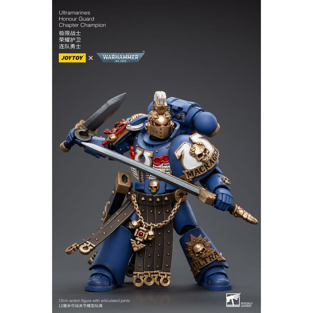 Product image Warhammer 40k action figure 1/18 Ultramarines Honour Guard Chapter Champion 12 cm