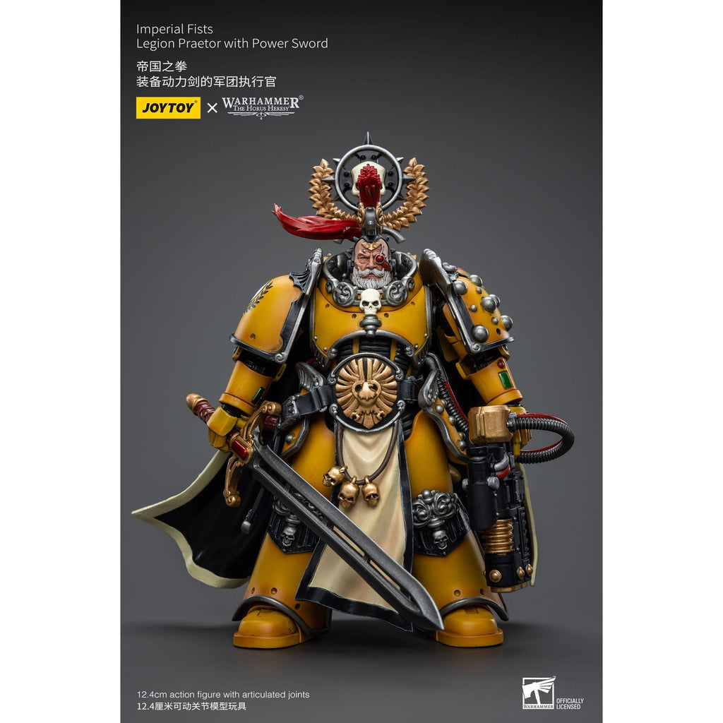 Product image Warhammer The Horus Heresy Action Figure 1/18 Imperial Fists Legion Praetor with Power Sword 12 cm