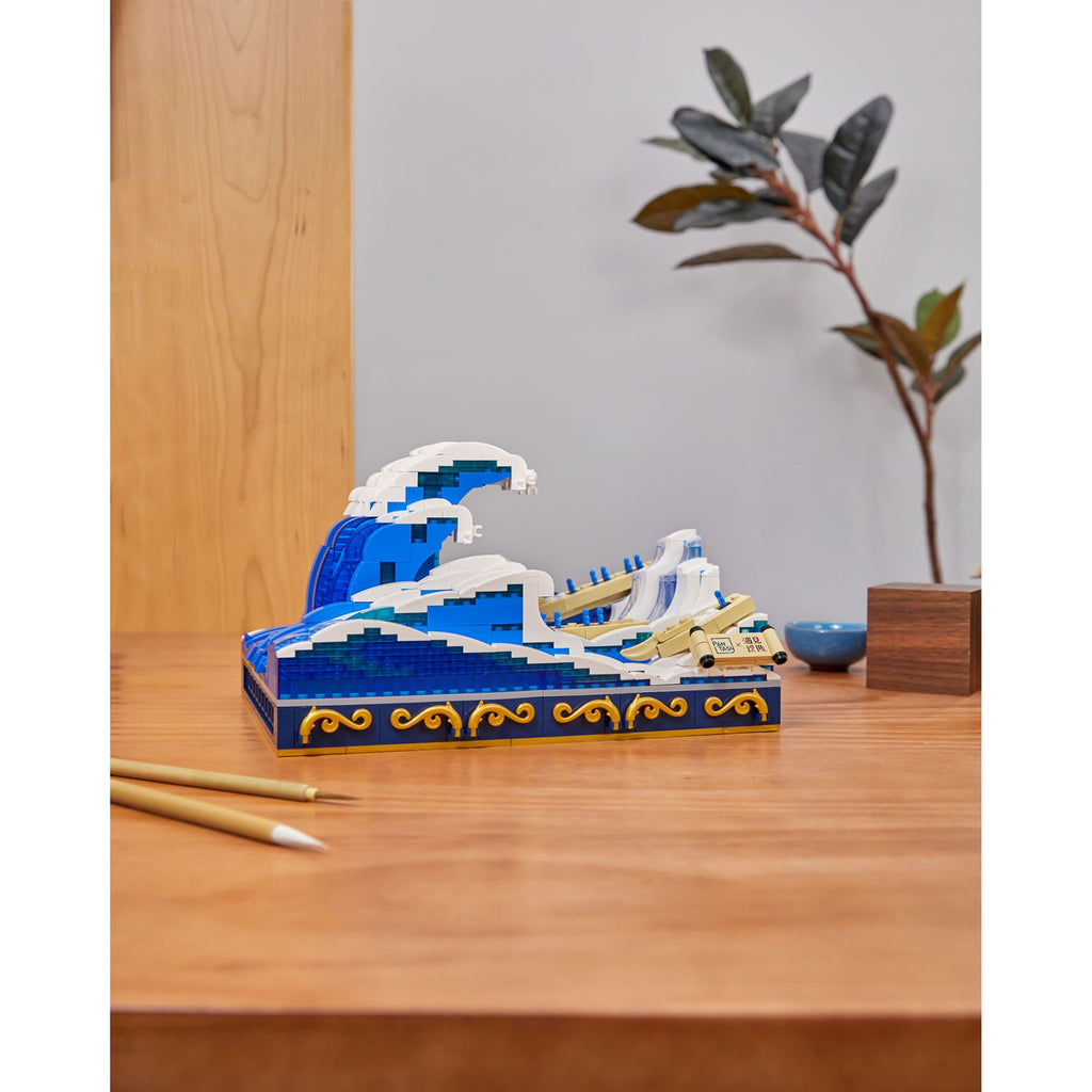 Product image Pantasy Original Building Set The Great Wave Off Kanagawa