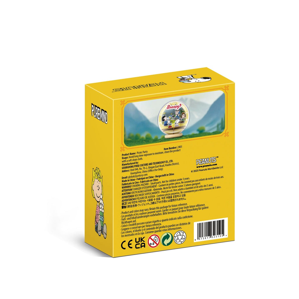 Product image Peanuts Puremind Wooden Theater Globe Picnic Party Model Kit