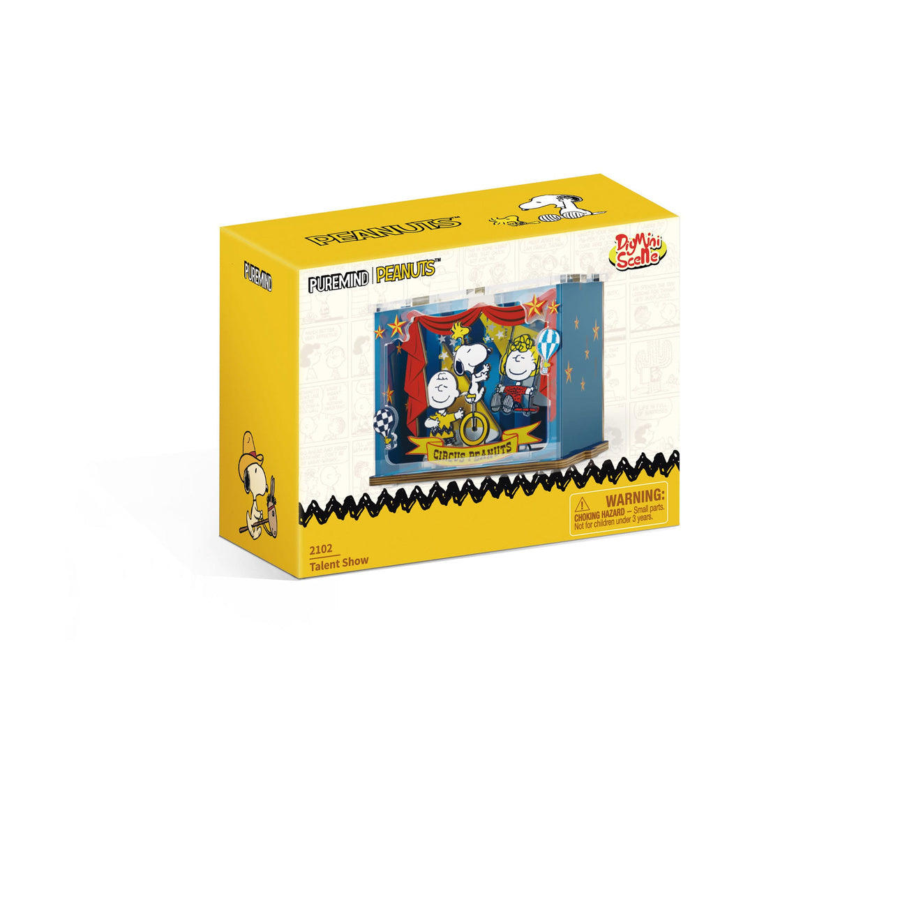 Product image Peanuts Puremind DIY Building Kit Mini Scene Talent Show