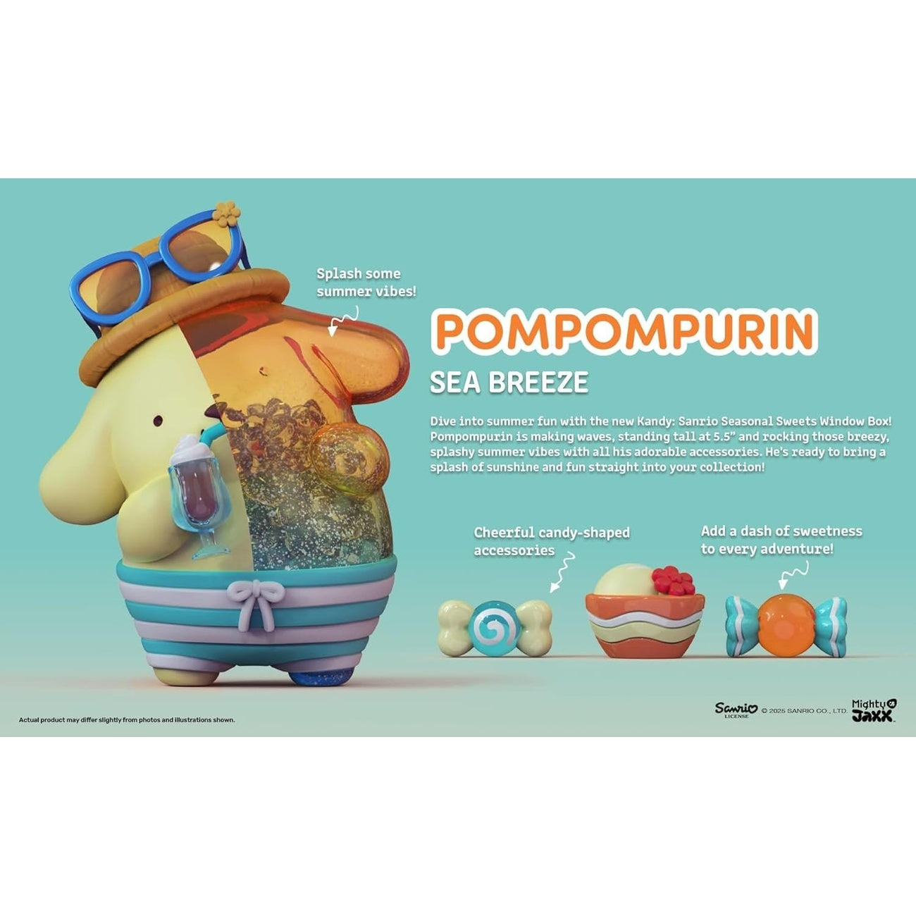 Product image Sanrio Kandy Pompompurin Sea Breeze Series 15 cm