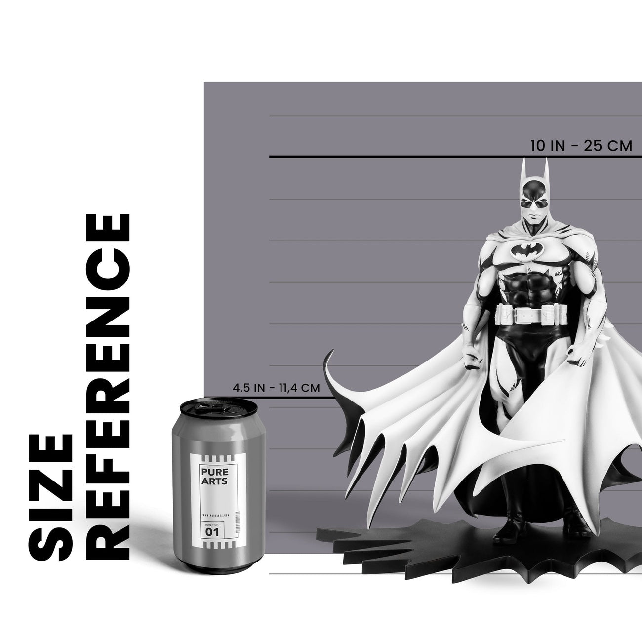 Product image Batman PX PVC Statue 1/8 SDCC 2024 Batman Black & White Version 27 cm